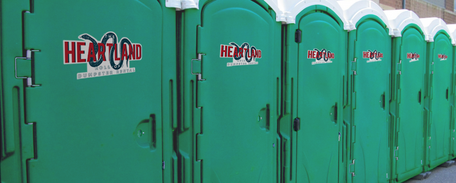 Portable toilets in stock